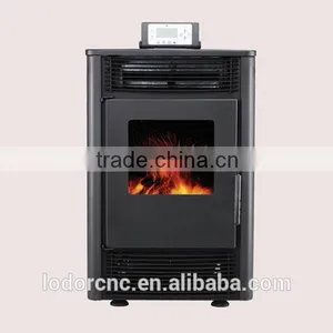 YN-050 Freestanding Ceramic Wood Burning Fireplace thumbnail-1