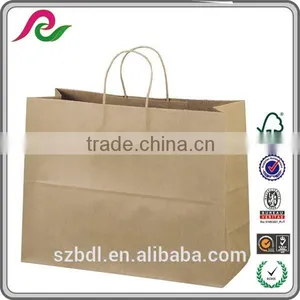Kraft Paper Shopping Bags With Twisted Handle Paper Bag thumbnail-2