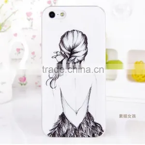 2014 Wholesale Carton Picture Plastic Phone Case for Iphone 5/5s Shenzhen thumbnail-1