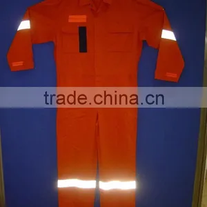 Long Sleeve TC Boilor Suit, Orange Boiler Suits thumbnail-1