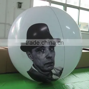 1 Meters Vivid Printing Inflatable Giant Ball, Advertising Giant Ball thumbnail-1
