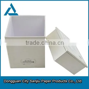 Customized White Gift Box White Box Packaging White Cardboard Box With Logo Printed thumbnail-1