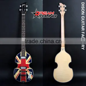 DS-EB6014 Top Stick HD Photo Flamed Maple Bass Guitar Korea thumbnail-1