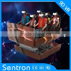 NEW Virtual Reality Game Machine 9d vr Simulator 9d vr Cinema for Kids and Adults thumbnail-1