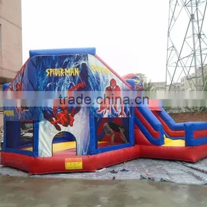 2015 Hot Kids Inflatable Spider Man Bouncy Castle thumbnail-2