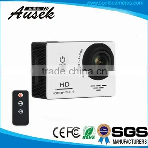 HOT Full hd 1080p 30waterproof Helmet Recorder "wrist Remote" Sj4000 Remote Wifi Beatter Than Xiaomi yi thumbnail-1