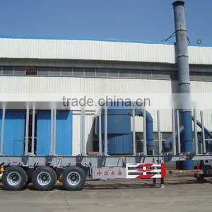 CIMC Manufactured by Factory Woods Transporter Truck Trailer for Sale thumbnail-1