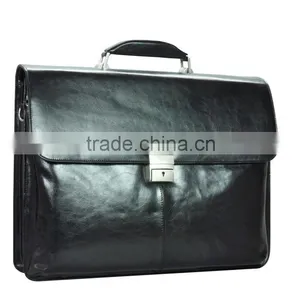 Leather Mens Black Briefcase X8004A130038 thumbnail-1