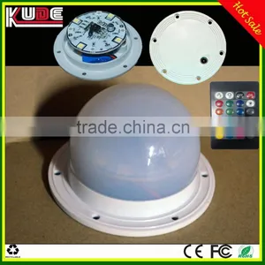 Bottom Dimensions 85mm SMD RGB Lamp Round LED Light Base With Rechargeable Battery thumbnail-1