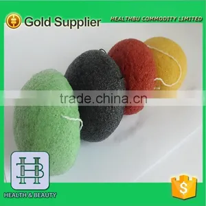 Yes Washable and Sponge Material Konjac Sponge Charcoal thumbnail-1