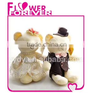 Best Selling Plush Wedding Bear thumbnail-1