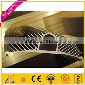 3000 Series Grade and Square Shape LED Extruded Aluminum Profile Housing thumbnail-2