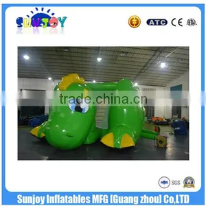 Selling Cutely Giant Dinosaur Castle Combo Inflatable Combo Bouncer for Children thumbnail-1