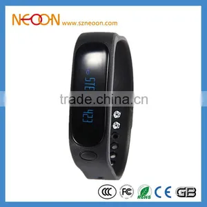 New Smart Wristband E02 Digital Watch for Iphone Android Phone Smart Bracelet Call Remind Pedometer FitnessTracker Women Watch thumbnail-5