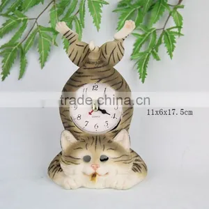 Resin Peppa Pig Clock Statue Toy thumbnail-4