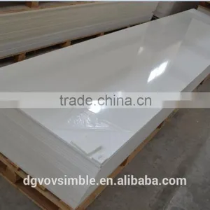 Factory Offering Solid Surface / Modified Acrylic Slate / Marble Sheet for Building Material , Artificial Stone Slabs thumbnail-2