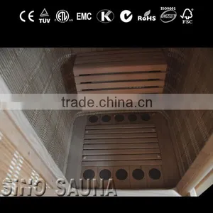 New Design Top Quality Hot Sale Dry Steam Barrel Sauna for Home Health Care thumbnail-5
