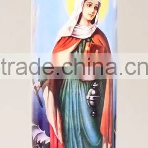 Jar Candle / Church Candle / Religious Candle thumbnail-1