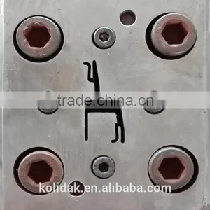 Gray h Shape PVC/TPE Plastic Profile Extrusion thumbnail-4