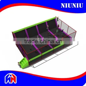 Indoor Kids Trampoline With Ball Play Area thumbnail-5