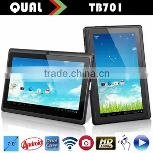 7 Inch Real 1800mah Battery Android Tablets Q88 Dual Core 512M 4G With Latest Android 4.4 thumbnail-1