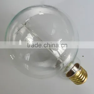 Antique Decorative Carbon Filament Bulb G95 E27 Clear 110-130V or 220-240V thumbnail-1