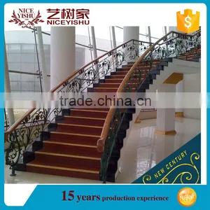 Outdoor Wrought Iron Balusters, Used Wroght Iron Stair Railing for Sale thumbnail-3