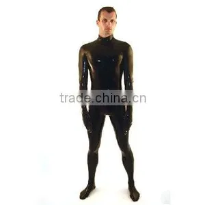 100% Handmade Natural Latex Catsuit thumbnail-3