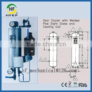 Stainless Steel Thermosiphon Vessel Dual Mechanical Seal Support System thumbnail-1