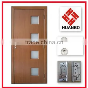 Modern Design Interior Mdf Wooden Room Door thumbnail-1