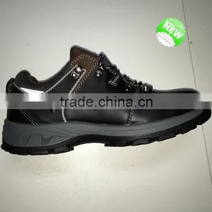 Genuine Leather Upper Material and Steel Toe Feature Sport Style Safety Shoes thumbnail-1