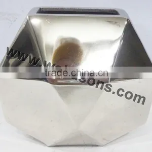 Silver Tall Vases thumbnail-1