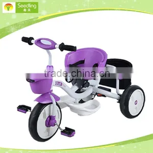 Buy Tricycle Tricycle for Children Small Purple Infant 3 in 1 Tricycle Toddler thumbnail-4