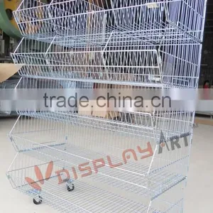 Large Capacity Foldable Wire Container thumbnail-1
