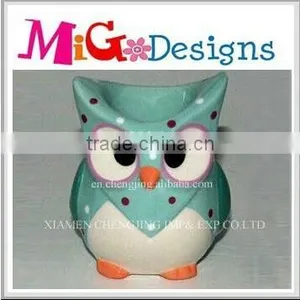 Owl Design Ceramic Lovely Egg Holder Gift thumbnail-1