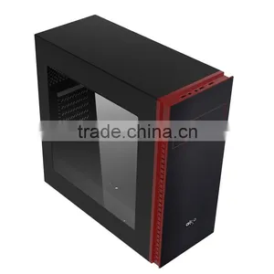 Aigo Elegance 3 ATX Computer Case Best Seller Red and Black thumbnail-2