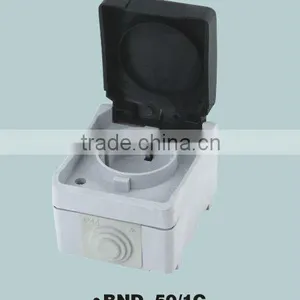 Waterproof Switch and Socket for Germany Market thumbnail-1