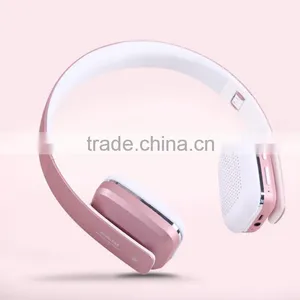 SNHALSAR S580 Headphone, New Bluetooth Headsets, Pink Lovely Headphones thumbnail-2