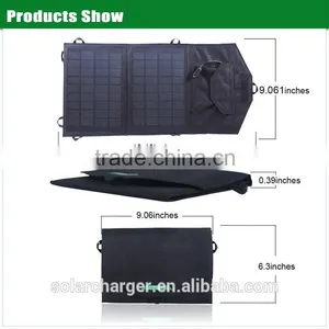 7W Multifiuncational Solar Backup Mobile Charger for Any Phone With Inner Volatege Controller thumbnail-2