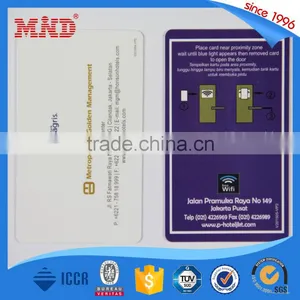 MDH100 Salto RFID PVC Hotel Key Card thumbnail-4