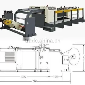 Servo Series High Speed 300m/min Kraft Paper Roll Cutting Machine thumbnail-2