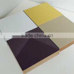 Solid Color & Metallic Color uv Lacquer Coated Mdf Board for Furniture thumbnail-1