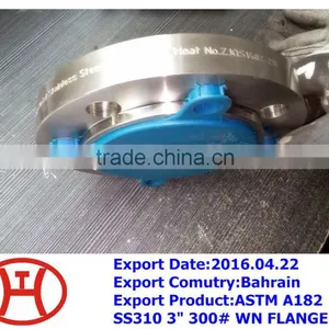 ASTM A182 SS310 3" 300# WN FLANGE thumbnail-1