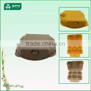 Eco-friendly Recyclable Paper Pulp Molded Egg Crate for Sale thumbnail-5