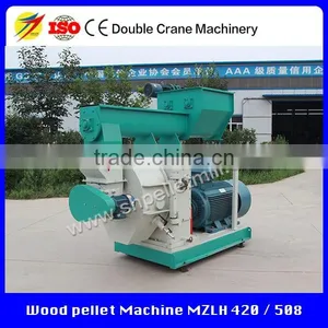 Good Performance Tree Branch Waste Wood Stalks Pellet Mill Machine thumbnail-5