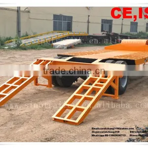 Extendable Low Bed Truck Excavator Trailer thumbnail-6