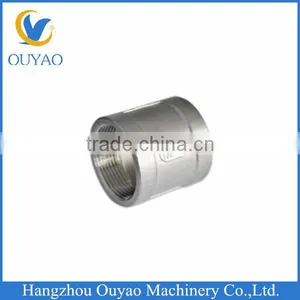 1 1/2 SS 304 SS 316 Stainless Steel Pipe Fittings Socket Banded NPT Female thumbnail-1