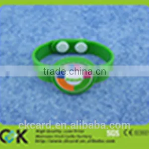 High Quality Soft PVC Wrist Band Custom Logo Printing thumbnail-5