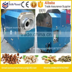 Industrical Use 50kg Capacity Rotary Drum Electric Coffee Chestnut Roaster thumbnail-1