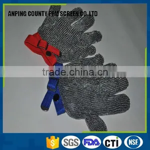 Factory Price Stainless Steel Cut Resistant Safety Glove thumbnail-4